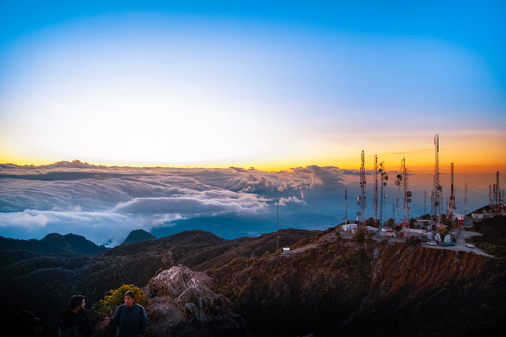 Volcan Baru summit