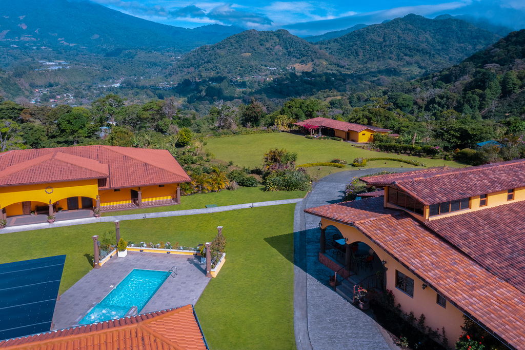 Aerial grounds view