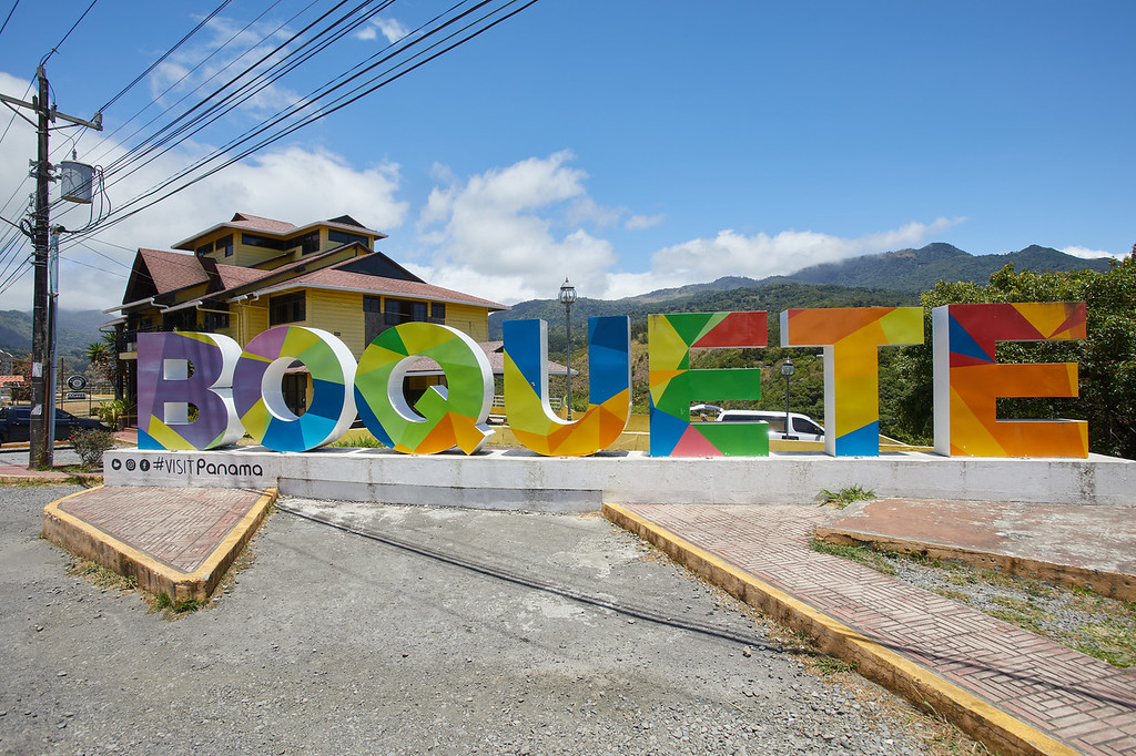 Boquete sign