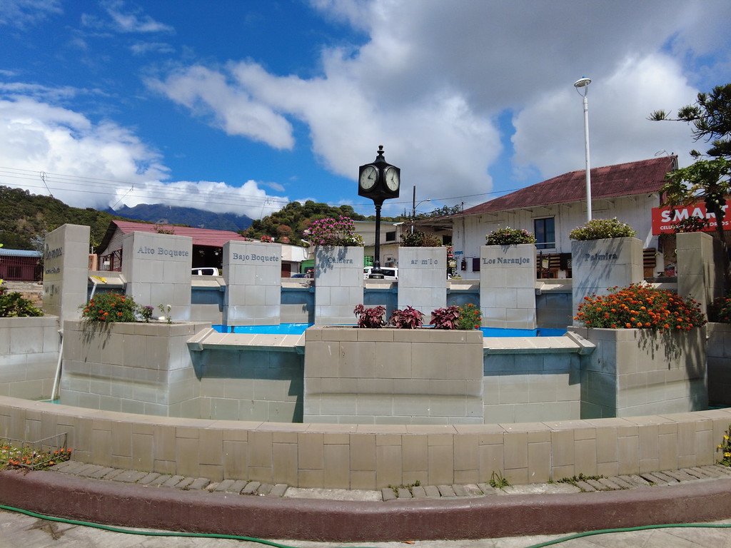 Boquete fountain