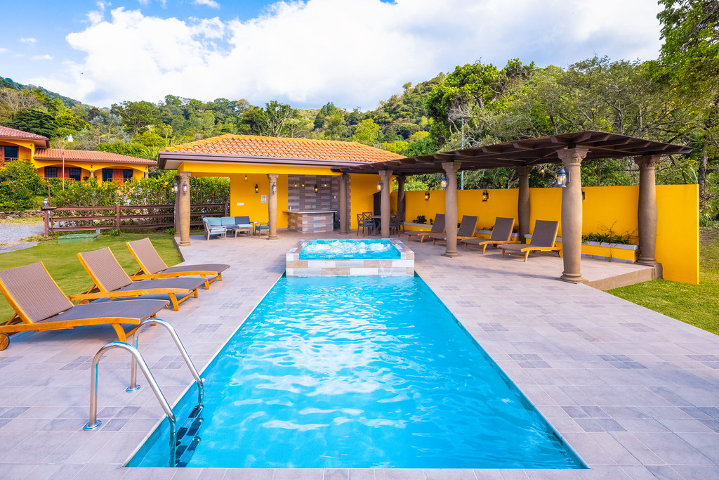 Pool area