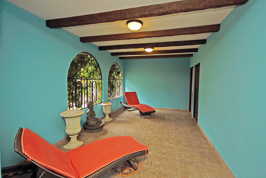 Spa patio