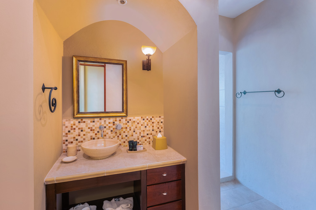 Spa restroom